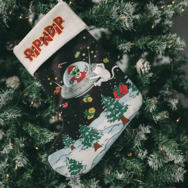 Ripndip Space Santa Christmas Stocking Multi