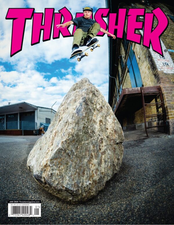 THRASHER MAGAZINE JANUARY 2025