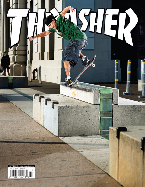 THRASHER MAGAZINE NOVEMBER 2024