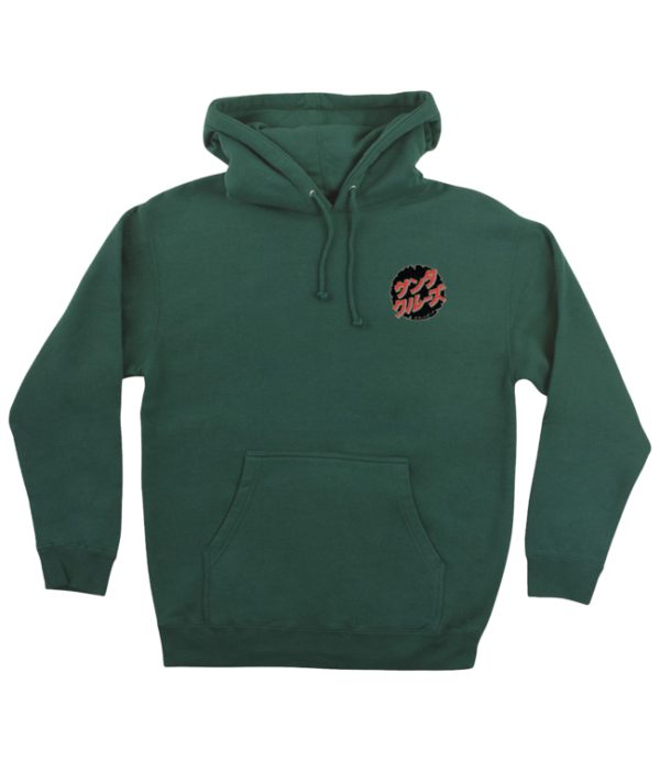 Santa Cruz X GODZILLA DESTROYER HOODIE ALPINE GREEN KIDS