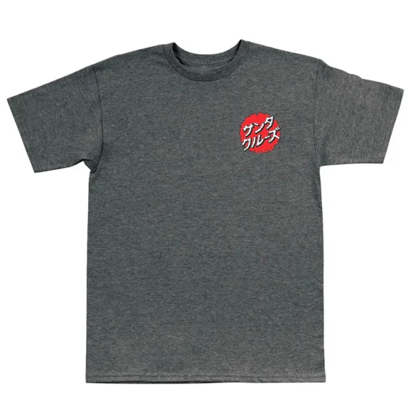 Santa Cruz X GODZILLA MECHA HAND T-SHIRT DARK HEATHER KIDS