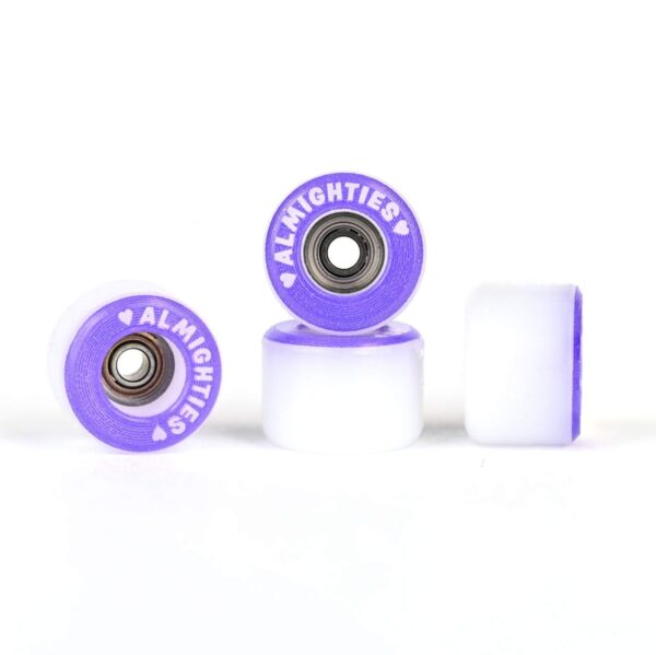 Blackriver Pro Fingerboard Wheels Almighties Wheels Purple Love Edition