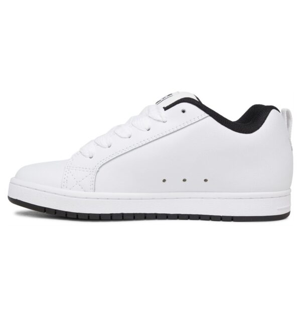 dc shoes court graffik white/black/black