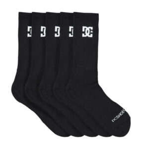 DC CREWSOCKS black ONE SIZE 5PACK