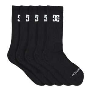 DC CREWSOCKS black ONE SIZE 5PACK