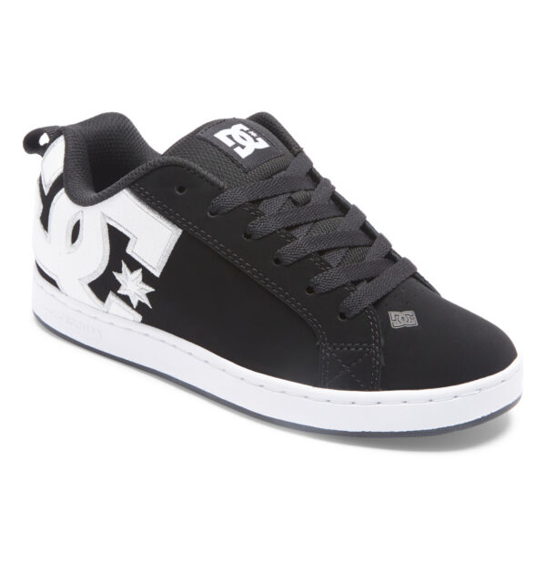 DC SHOES Court Graffik Black White Stancil