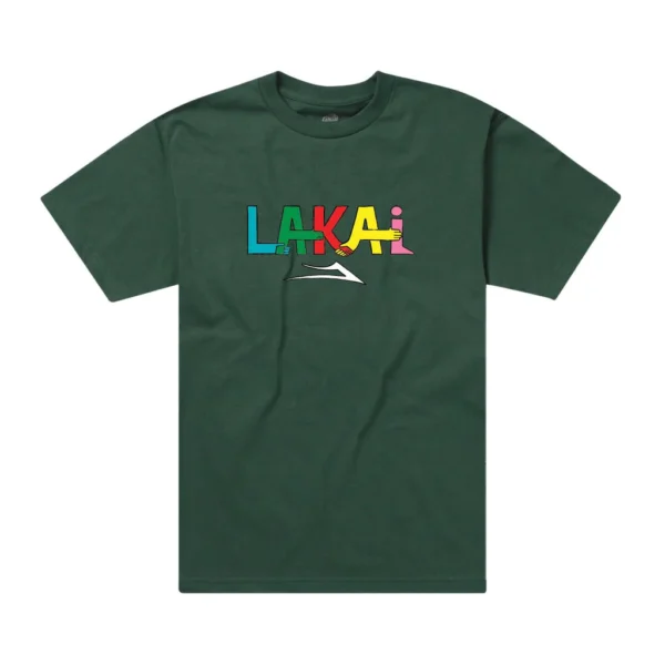 LAKAI COMMUNITY T-SHIRT FOREST GREEN