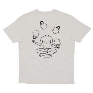 NNNSNS JUGGLING T-SHIRT CEMENT