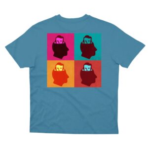 NNSNS ANDYS HEAD LOGO T-SHIRT OCEAN