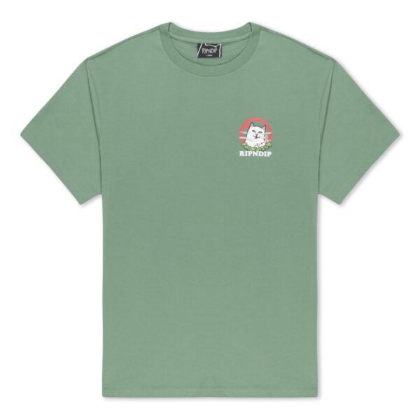 RIPNDIP NO SMOKING T-SHIRT LIGHT OLIVE