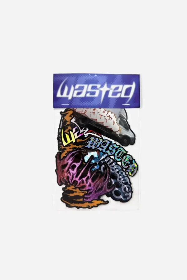 WASTED CITY STICKER PACK 10p