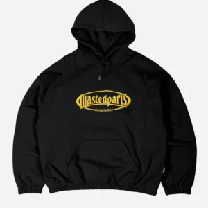 WASTED PARIS YARD BOXY HOODIE BLACK