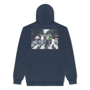 RIPNDIP CROSSWALK HOODIE NAVY VINTAGE WASH
