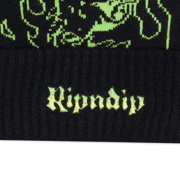 RIPNDIP HORNTAIL BEANIE BLACK