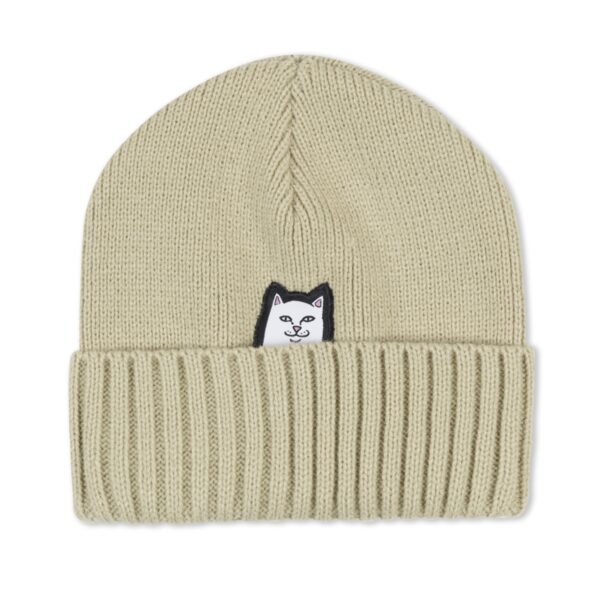 RIPNDIP LORD NERMAL BEANIE LIGHT MOSS