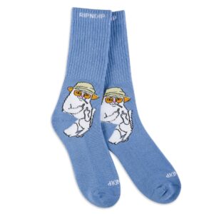 RIPNDIP NERMAL S THOMPSON SOCKS OS HEATHER OLIVE