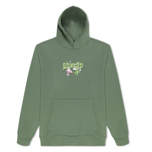 RIPNDIP PLAYGROUND HOODIE LIGHT OLIVE