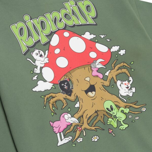 RIPNDIP PLAYGROUND HOODIE LIGHT OLIVE