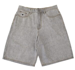 NNSNS BIGGERFOOT SHORT GREY WASHED DENIM