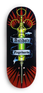 ANTIDOTE "ANTIQUE SYRINGE" (RANDOM BOTTOM PLY COLOUR) deck 34mm