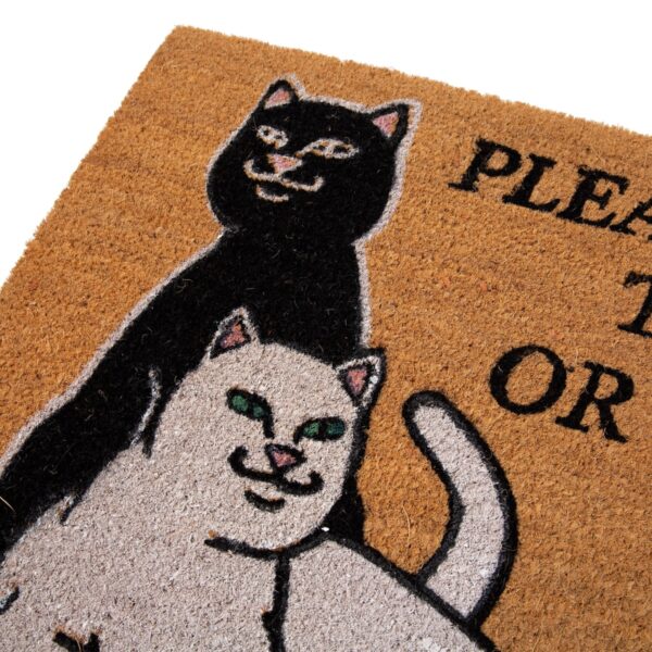RIPNDIP DON'T LET THE COPS IN RUG BROWN (90cmx57cm)