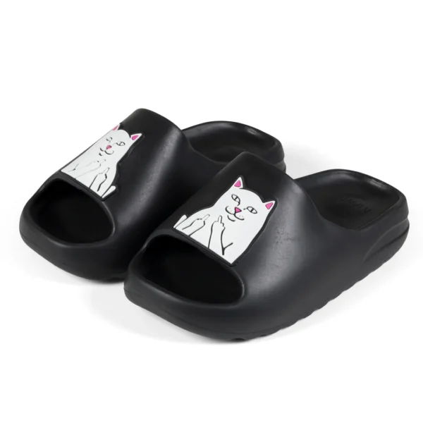 RIPNDIP LORD NERMAL CLOUD SLIDES BLACK