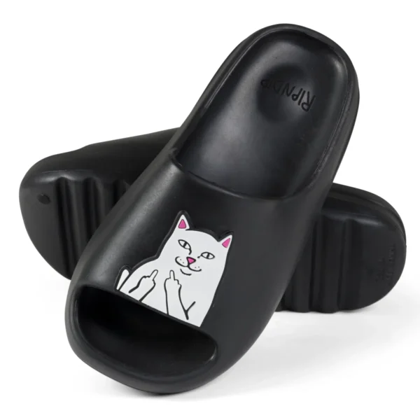 RIPNDIP LORD NERMAL CLOUD SLIDES BLACK