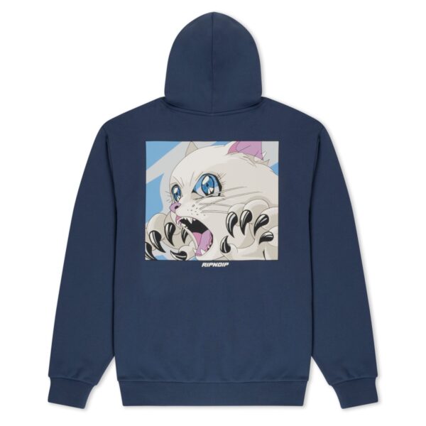 RIPNDIP METAL CLAW HOODIE NAVY