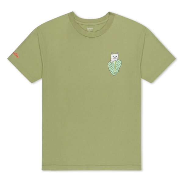 RIPNDIP NERMAL PORTRAIT T-SHIRT LIGHT FOREST