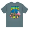 RIPNDIP PSYCHEDELIC T-SHIRT LIGHT CHARCOAL