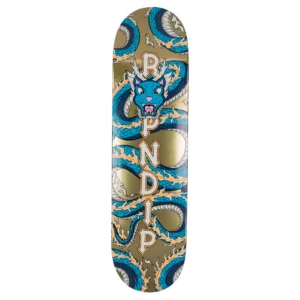 RIPNDIP SHEN NERM SKATEBOARD DECK GOLD