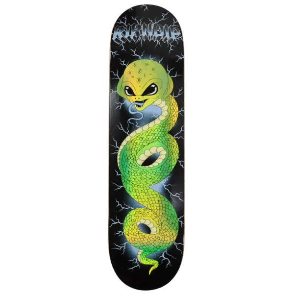 RIPNDIP SKULL AND BONES SKATEBOARD DECK BLACK 8,25"