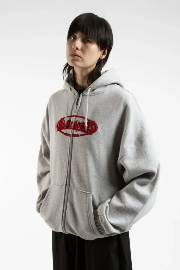 WASTED PARIS BOXY YARD ZIP HOODIE