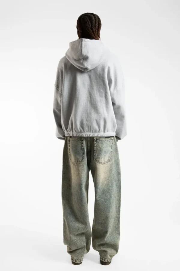 WASTED PARIS BOXY YARD ZIP HOODIE