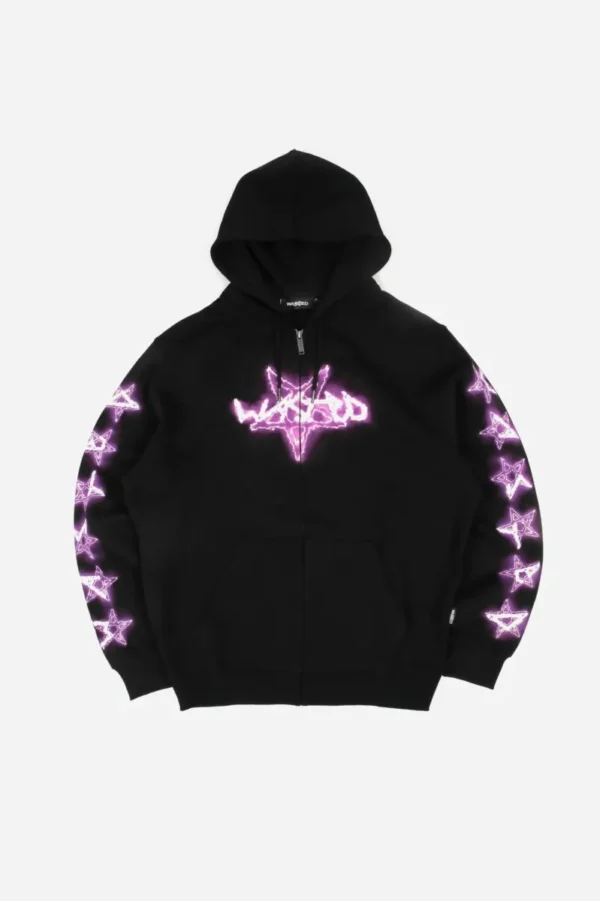 WASTED PARIS ZIP SURT HOODIE