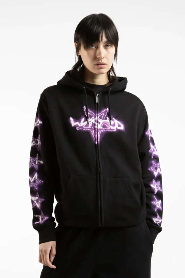 WASTED PARIS ZIP SURT HOODIE