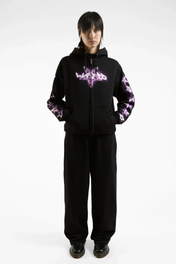 WASTED PARIS ZIP SURT HOODIE