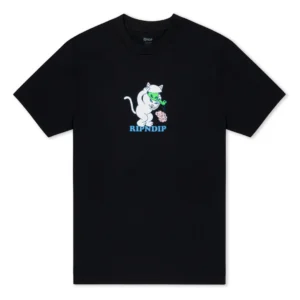 RIPNDIP BRAIN DEAD T-shirt BLACK