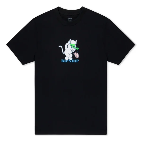 RIPNDIP BRAIN DEAD T-shirt BLACK