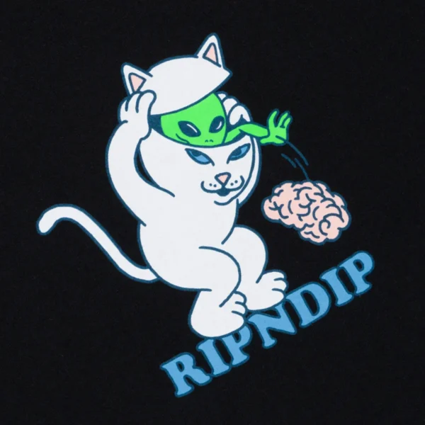 RIPNDIP BRAIN DEAD T-shirt BLACK