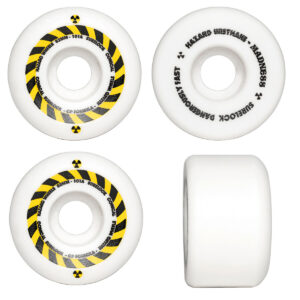 HAZARD WHEELS 52MM SIGN CONICAL SURELOCK 101A