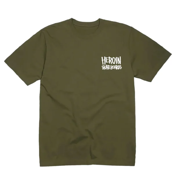 HEROIN The Pickle T-shirt (Military Green)