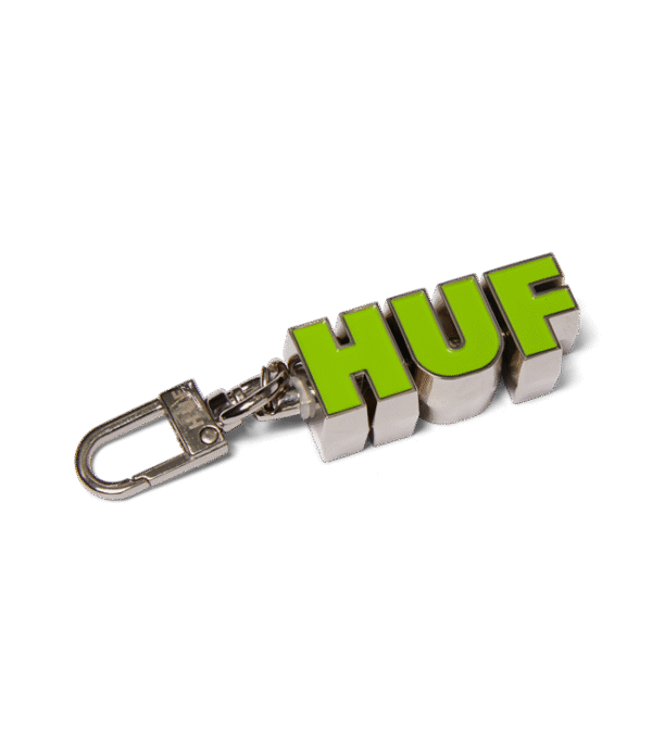 HUF Huf Swivel Keychain - Silver