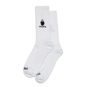 NNSNS Head Logo Embroidered Sock White 42-46