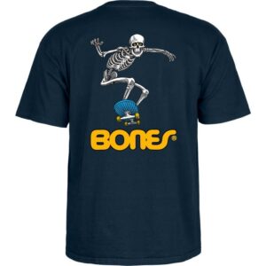 POWELL-PERALTA SKELLETON 2 T-SHIRT (NAVY)