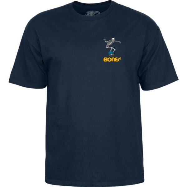 POWELL-PERALTA SKELLETON 2 T-SHIRT (NAVY)