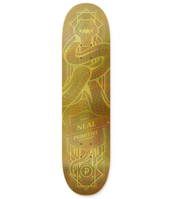 PRIMITIVE Neal Viper Holofoil Deck Gold 8.38