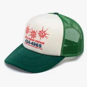 HUF AUTO GLASS TRUCKER PET (GREEN)