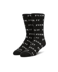HUF Fuck It Sock (BLACK)