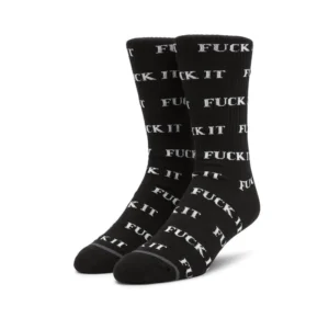 HUF Fuck It Sock (BLACK)